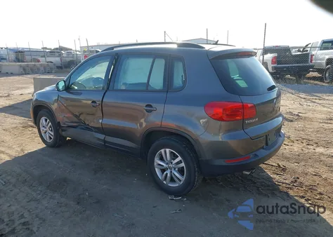2016 Volkswagen Tiguan S z USA, uszkodzony, nr VIN WVGAV7AX0GW587586